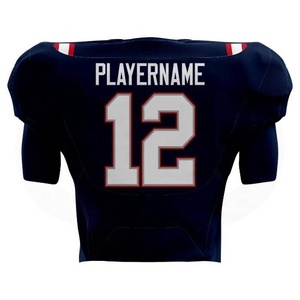 Nueva Camiseta de Fútbol Americano NFL para Fanáticos, 100% Poliéster, Impresión Digital, Transpirable, Color Negro Oliva - Product Image 4