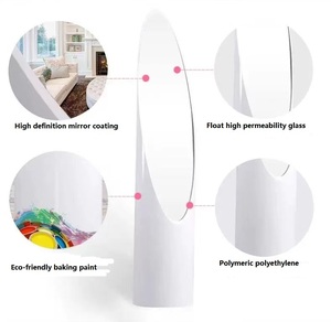 Miroir à lèvres, cabine d'essayage, <span class=keywords><strong>3</strong></span> diversités de couleurs mélangées, miroir de maquillage en gros, miroir de corps entier - Product Image 6