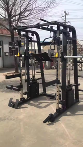 Máquina <span class=keywords><strong>Smith</strong></span> de alta calidad multifuncional Power Squat Rack Cable Crossover Machine 3D <span class=keywords><strong>Smith</strong></span> para uso doméstico - Product Image 5