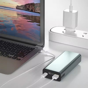 Banco de Energía con Pantalla Digital, Delgado, Metálico, Portátil, Carga Rápida, <span class=keywords><strong>Batería</strong></span> <span class=keywords><strong>Externa</strong></span> para MacBook, Laptop, Teléfono, Juegos - Product Image 3