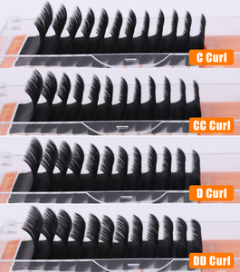 Tự fanning Lash mở rộng khay chất lượng tốt nhất tối và Fluffy eylashs lông mi mở rộng - Product Image 3