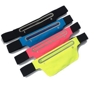 2023 Viel versprechende Hot Sale Custom Logo Gedruckte Gürtel tasche Verstellbarer Gürtel Outdoor Running Wasserdichte Stoff Taille Hüft tasche - Product Image 1