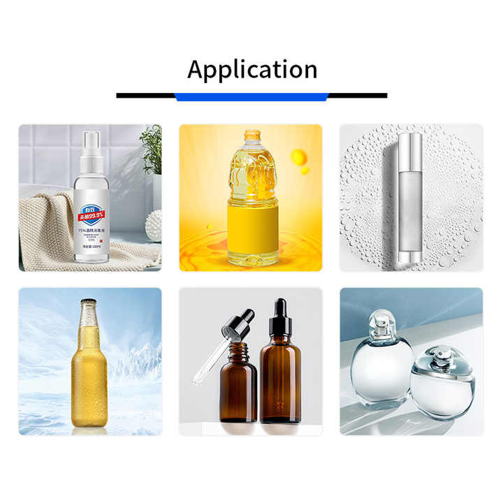 2023 Automatic 6-head Perfume Bottle Liquid Filling Packing Machine