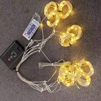 Guirlandes lumineuses LED solaires pour extérieur, imperméables, avec revêtement PVC, très vendues sur Amazon, pour décorations de Noël