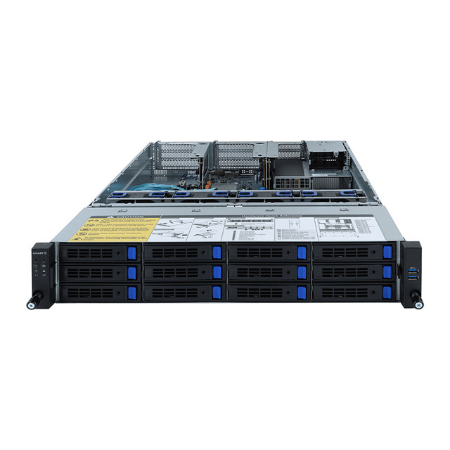 GIGABYTE R261-3C0 Server with Intel Xeon Scalable 2U Rack Computer Used with 64GB DDR4 Memory 32GB