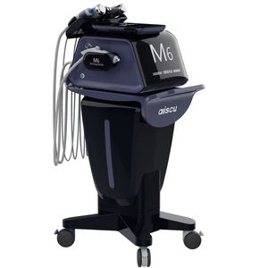 Appareil de dermabrasion 6 en 1 M6 noir avec écran 10,1 pouces 320W, machine de nettoyage du visage pour éliminer les points noirs avec jet d'oxygène et nettoyage à l'eau - Product Image 2