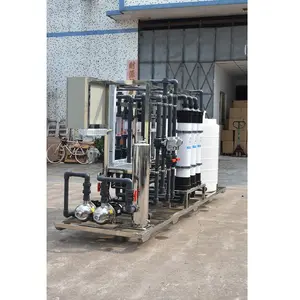 6000LPH Ultrafiltration Reverse Osmosis Water Purification Plant UF Water Filter System For Restaurants Manufacturing Plants