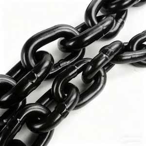Cadena de Elevación Negra Industrial G80, Eslinga de Acero de Alta Resistencia, Grado de Elevación Pesado G80/G100, Galvanizada en Caliente - Product Image 2