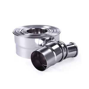 Khuôn Nướng Hình Dạng Khác Nhau Thép Không Gỉ Vòng Mịn Nổi Bánh Quy Trang Trí <span class=keywords><strong>Cookie</strong></span> Cutter Set Bánh Vòng - Product Image 5