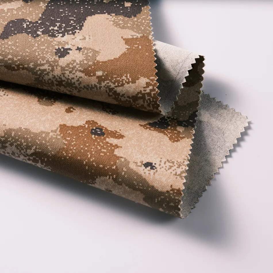 Nekron Uniform Fabrics Fabric for Clothing Japan Camouflage Belltron Fiber Antistatic Nylon Cotton Pvc Coated Waterproof Fabric