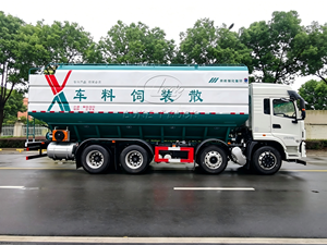 Camión de distribución de alimento para ganado de 46000L, Euro 6, camión cisterna para alimento animal, nuevo vehículo de transporte de materiales agrícolas - Product Image 4