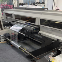 Nouvelle imprimante jet d'encre UV automatique 80CM, 2 têtes I3200, traceur numérique pour étiquettes et bannières, garantie 1 an, écran tactile multifonction