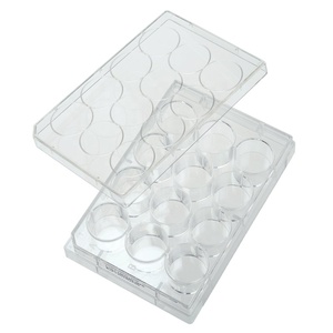 Disposable Plastic Sterile <b>Polystyrene</b> 12 Well Tissue Cell Culture <b>Plate</b> For Laboratory Use - Product Image 3