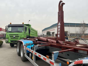 Precio más bajo China 26 toneladas <span class=keywords><strong>gancho</strong></span> elevador brazo hidráulico <span class=keywords><strong>gancho</strong></span> elevador camión de basura - Product Image 5