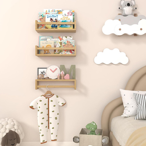 Estantería Infantil Multifuncional Portátil de 3 Piezas, Librería de Madera para Niños Pequeños - Product Image 2