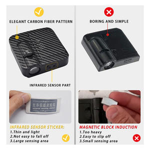 Projecteur d'ombres fantômes sans fil pour porte de voiture Lampe de bienvenue pour porte de voiture Lumière de <span class=keywords><strong>logo</strong></span> LED pour toutes les voitures - Product Image 6