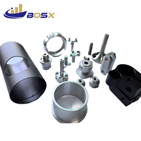Pièces usinées CNC en alliage d'aluminium de précision sur mesure, accessoires pour dispositifs médicaux, accessoires pour robots, accessoires de communication