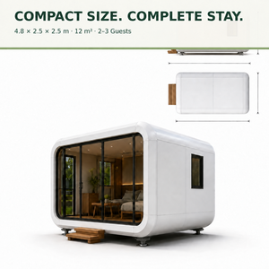 <span class=keywords><strong>Maison</strong></span> de type cabane en aluminium, villa préfabriquée de luxe pour complexe hôtelier, <span class=keywords><strong>maison</strong></span> modulaire miniature pour glamping, hôtel et <span class=keywords><strong>location</strong></span> de vacances - Product Image 6