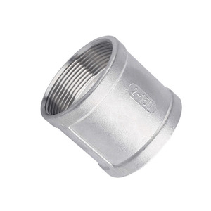 Adaptador de tubo de acero inoxidable con rosca interna, conector redondo hembra de 21,5 mm para accesorios de fontanería - Product Image 1