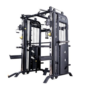 Estación Multifuncional Integrada Smith Trainer, Equipo de Fitness Unisex de Acero de Alta Calidad para Gimnasio y Moldeamiento Corporal - Product Image 5