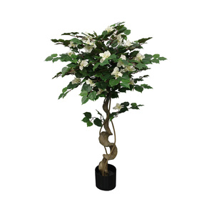 A-LIFE Arbre artificiel <span class=keywords><strong>de</strong></span> bougainvillier <span class=keywords><strong>de</strong></span> 122 cm, <span class=keywords><strong>de</strong></span> haute qualité, écologique, durable, rouge, ornement <span class=keywords><strong>de</strong></span> <span class=keywords><strong>jardin</strong></span> d'extérieur, vente directe - Product Image 1