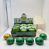 Édition Noël Monstre Vert Pelucheux Grinch 8,5 cm – Jouet Anti-Stress Amusant à Presser – Boîte Mystère Créative – Cadeau Amusant pour Soulager le Stress