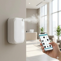 Diffuseur d'arômes intelligent Bluetooth commercial sans eau pour huiles essentielles, machine à parfum murale pour restaurant et hôtel