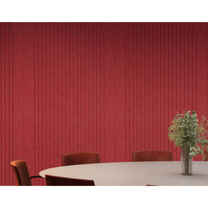 Panneau acoustique en polyester enveloppé de <span class=keywords><strong>tissu</strong></span> pour piège à basse insonorisé panneau en feutre PET panneaux de mousse acoustique matériau d'insonorisation - Product Image 2