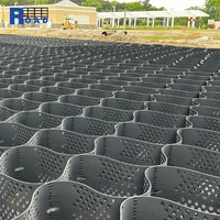 Geocells Estabilización del suelo HDPE pavimentación GEO rejilla plástico panal grava pavimentadora con precio de fábrica