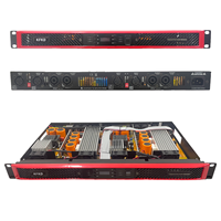 Amplificateur de puissance 4 canaux 400W * 4 1U amplificateur de classe D amplificateur de système Audio professionnel