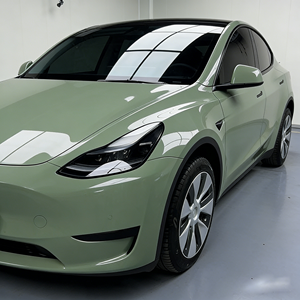 Film de protection de peinture en vinyle PET vert brillant Crystal Armor, autocollant pour carrosserie automobile, prix abordable - Product Image 4