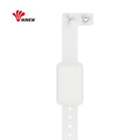 Bracelet en silicone inviolable le plus populaire ibeacon eddystone BLE5.0 bluetooth ios sdk beacon