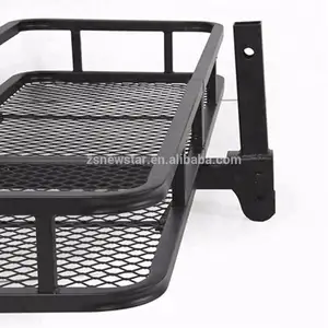 60 X 24 X 6 Inch 4x4 4runner Steel Hitch Mount Suv Van Rv Car Rear Cargo Luggage Carrier Basket Tray Cart Manufacturer