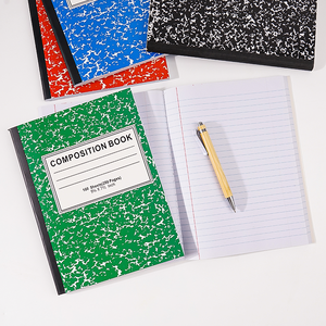 Quaderni di composizione per esercizi per la scuola Diari di scrittura dello studente a righe in marmo quaderni di marmo di carta B5 dimensioni 200 pagine - Product Image 6