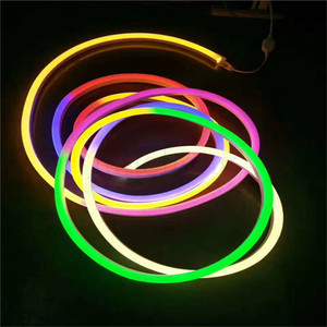 Accessibile IP65 RGB corda di 360 gradi <span class=keywords><strong>tubo</strong></span> flessibile 220V <span class=keywords><strong>120</strong></span> led D16mm mini forma rotonda di 360 gradi 12V <span class=keywords><strong>neon</strong></span> led flex luce - Product Image 1