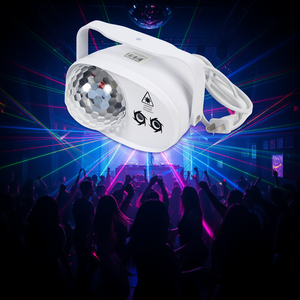 Luz de escenario móvil Pro Lighting 5x4.5x6 Ip65 380w Rgbwa Dmx512 para discoteca Dj Blanco UV - Product Image 2