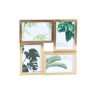 Marco <span class=keywords><strong>de</strong></span> Fotos <span class=keywords><strong>de</strong></span> Madera <span class=keywords><strong>de</strong></span> Diseño Moderno <span class=keywords><strong>de</strong></span> Alta Calidad y Gran Valor, con 4 Aberturas, para <span class=keywords><strong>Collage</strong></span> <span class=keywords><strong>de</strong></span> Fotos, Decoración <span class=keywords><strong>de</strong></span> Pared - Product Image 1