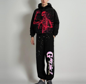 <span class=keywords><strong>Sudaderas</strong></span> con capucha de estilo callejero de moda de viernes negro de Halloween personalizadas <span class=keywords><strong>sudaderas</strong></span> con capucha de impresión unisex para hombres y mujeres - Product Image 5