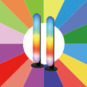 Bande lumineuse LED intelligente avec télécommande, lampe de bureau RVB, lumière de ramassage de nuit pour jeux TV atmosphère décoration de la maison - Product Image 4