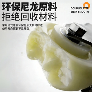 Roue pivotante robuste de 2,5 et 3 pouces avec frein, fonctionnement silencieux, pour chariots, type à trou de boulon, moulage sous pression - Product Image 3