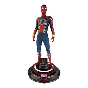 Marvel Spider-<span class=keywords><strong>Man</strong></span> 1:1フルボディグラスファイバースタチアイアンマン光る手作り家庭用リビングルーム装飾床大きな装飾 - Product Image 5