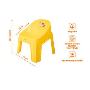 Silla Infantil Apilable de PP de Color Claro, Respaldo Sólido, Ecológica, Ligera y Duradera, para el Hogar y la Escuela - Product Image 5