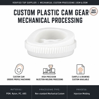Engrenage à came en plastique sur mesure, usinage mécanique, OEM ODM, moulage par injection non standard, faible friction, résistant à l'usure, ISO9001