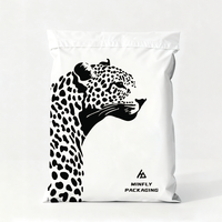 Conception personnalisée imprimé étanche taille mixte thermoscellé sac postal personnalisé enveloppe logo emballage de livraison pour chaussures chaussettes