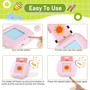 <span class=keywords><strong>Libros</strong></span> infantiles en árabe juguetes educativos Montessori juguetes para niños material didáctico flash tarjetas parlantes - Product Image 3