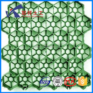 40-70mm kualitas terbaik Non-slip kios lantai <span class=keywords><strong>Grid</strong></span> rumput plastik Paver untuk lumpur kontrol tanah Golf - Product Image 6