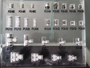 SUシリーズ等空気圧式スピードコントローラークイックフィッティング空気圧フィッティングクイック接続チューブ継手スロットルコントロールバルブ - Product Image 3