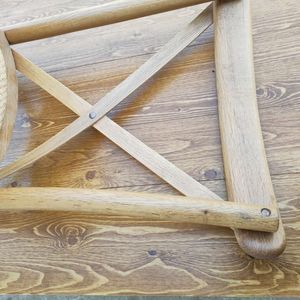 Antico rustico <span class=keywords><strong>in</strong></span> <span class=keywords><strong>legno</strong></span> massello <span class=keywords><strong>da</strong></span> pranzo pieghevole pieghevole fold harvest farm table - Product Image 2