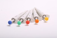 Mini micropipette à volume fixe, micropipette en plastique avec différentes couleurs