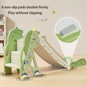 Midoqi Tobogán de Plástico para Bebés, Equipo de Juegos para Interiores, para Niños de 0 a 4 Años - Product Image 6